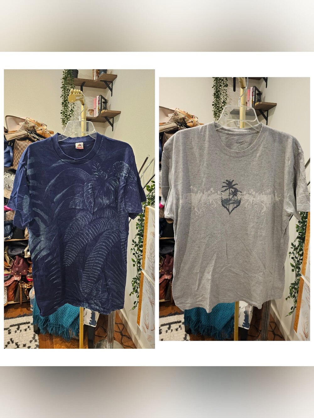 Vintage Men's Graphic Tee Set